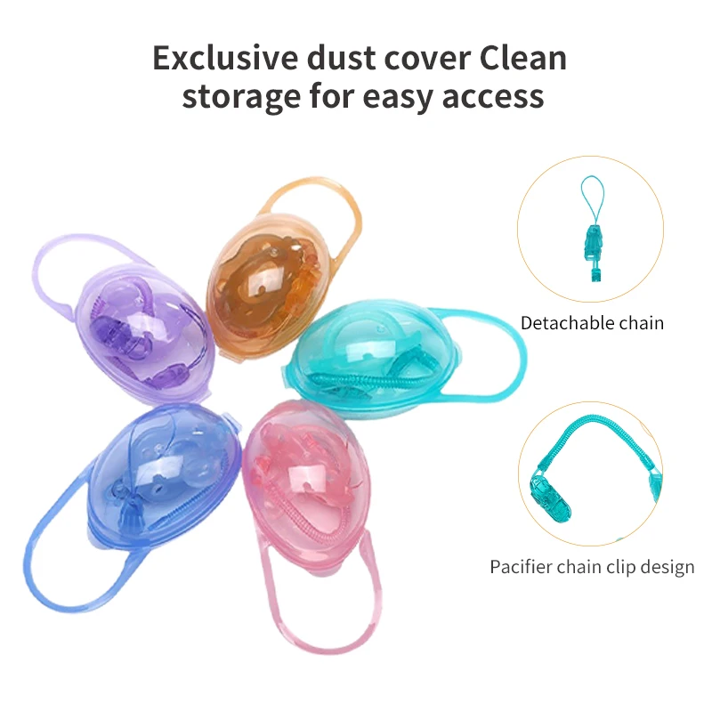 Nipple design factory direct Baby teether soother nipple Infant Natural Latex Rubber Pacifier Toy Pacifiers For Babies