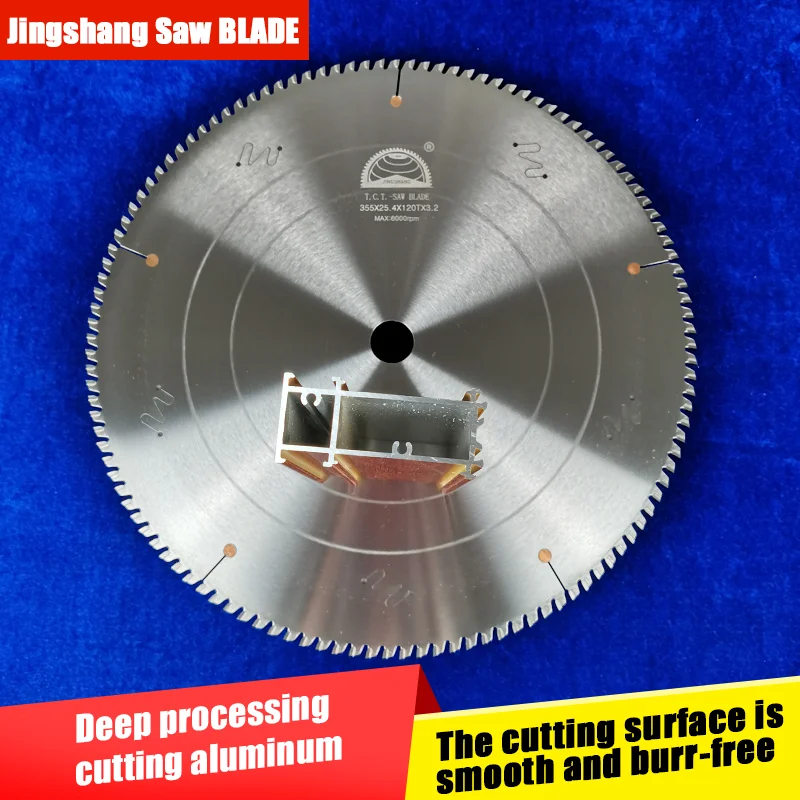 Factory Sales 14in 120T Saw Blade For Aluminium Cutting