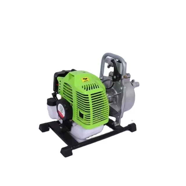 Factory Wholesale Mini 1inch Pump Machine 40.2cc/52cc Farm Irrigation Gasoline Petrol Engine Water Pump