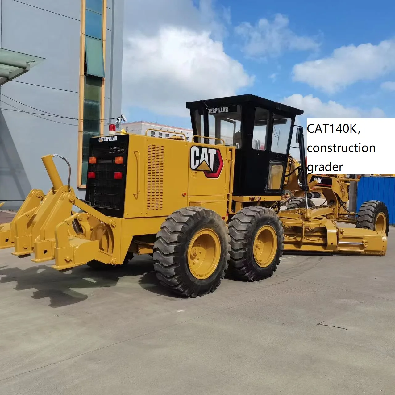 Used Caterpillar 140H 140G Motor Grader Original construction equipment CAT 140K Motor Grader