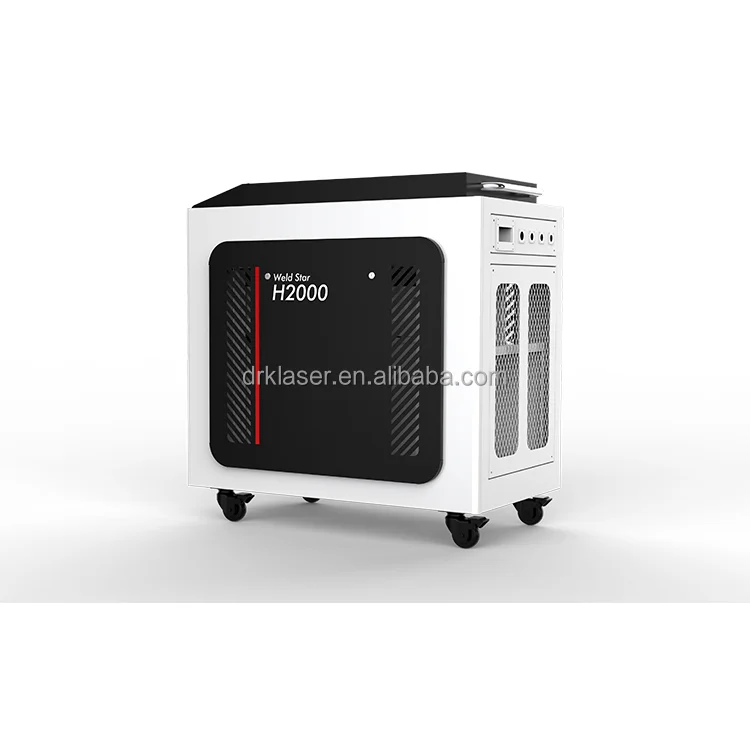 Wobble Head Hand Held 1500 Microscope Machine Gun Fiber Laser Welding For Metal Stainless Steel