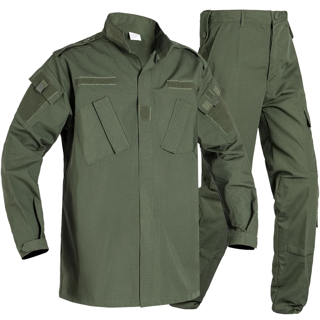 Olive Green CS Adult Tactical Training Outdoor Tactical Clothing American 2nd Generation ACU Tactical Camouflage Suit