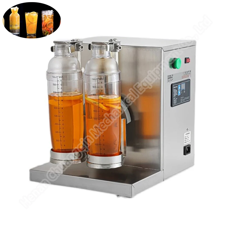 High Quality Stainless Steel Commercial Milkshake Making Bubble Tea Machine Automatic Drink Shaking Mixer