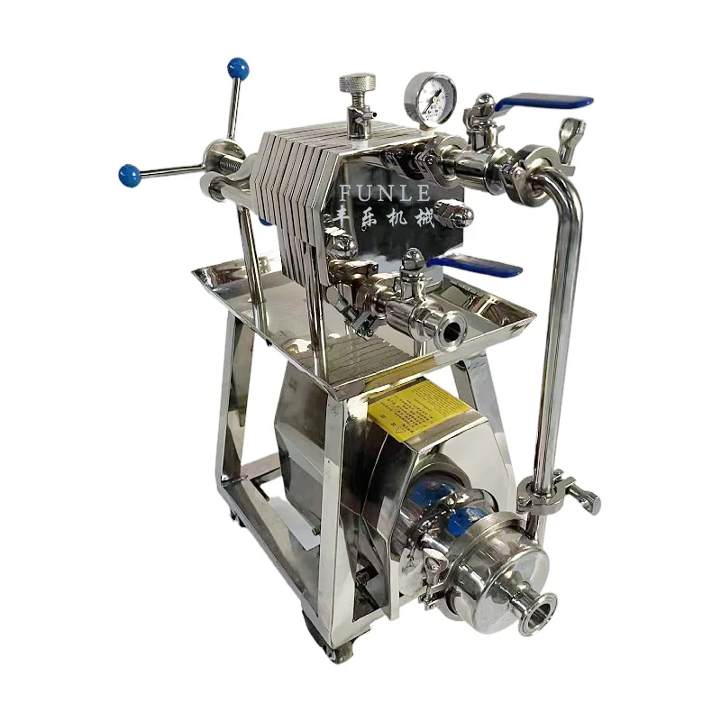 Factory price Stainless Steel Perfume Filter Filter Press Machine