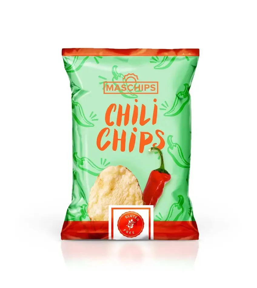 Custom Printing Snack Potato Chips Packaging Bag Puffed Food Packaging Bag Potato Chips Bag