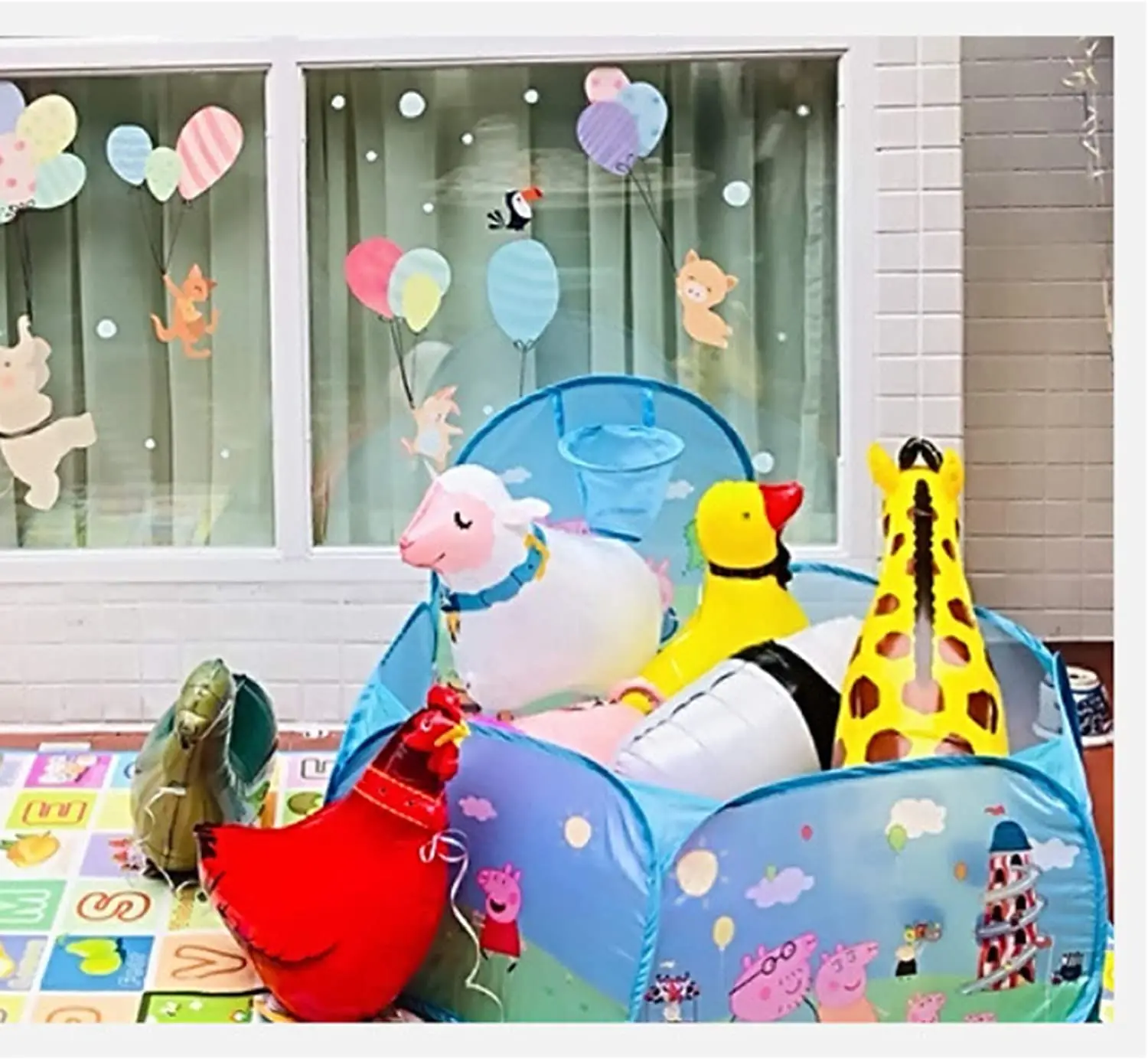 Walking Animal Penguin Balloons Forest Tiger Animals Birthday Supplies Kids Balloons Animal Theme Birthday Party Decorations