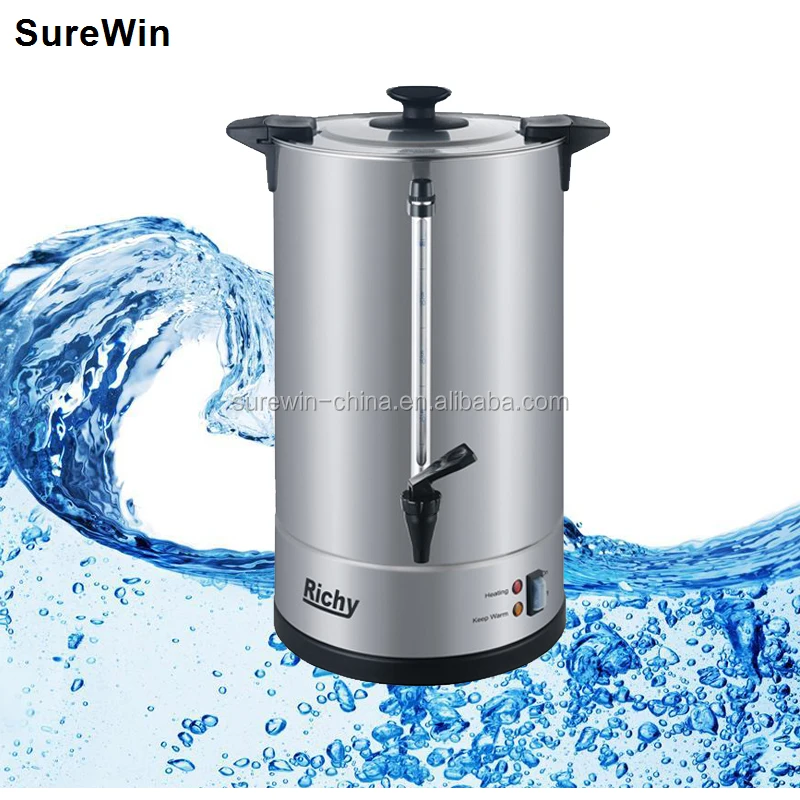 20L capacity  Electric water boiler stainless steel coffee maker water catering urn manufacturer