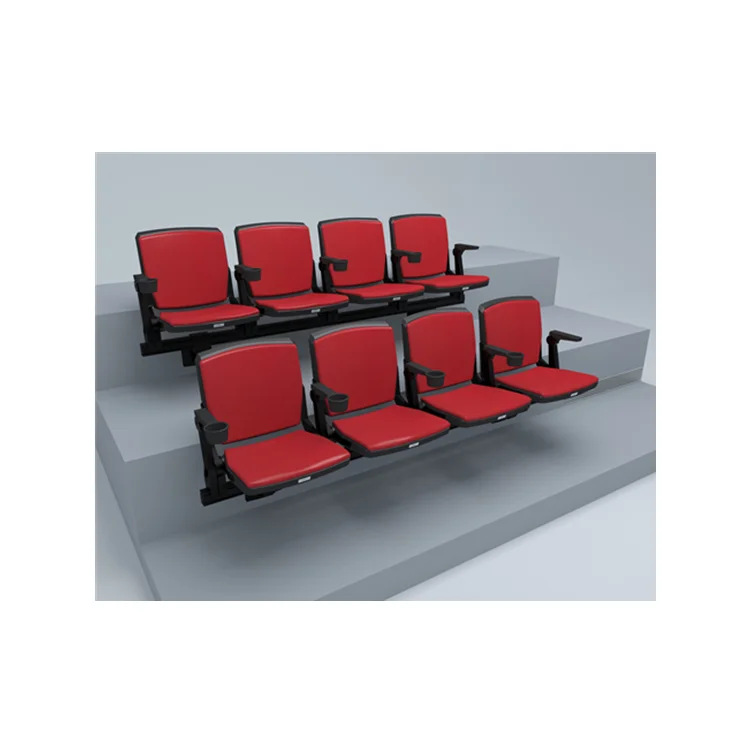 Avant badminton tribune chairs baseball outdoor seating volleyball chair for event manually telescopic bleacher