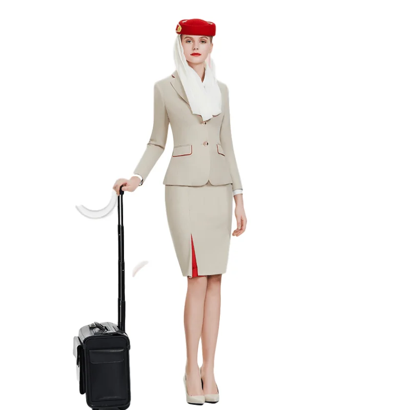 
Wholesale Hot sale uniform for airline emirates airline uniforme airline uniforms custom 