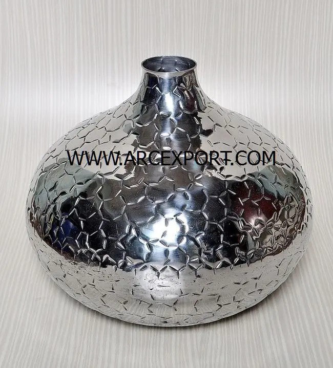 Metal Mirror Polished Flower Pots Attractive Design Table Decorative Flower Vases Greatest Quality Indoor And Outdoor Pots