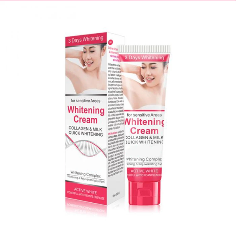 
Las mujeres Crema para blanquear las axilas de las axilas parte privada Crema para el cuidado de la piel 