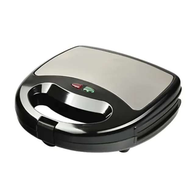 Small Electric waffle maker Grill Dual Breakfast Sandwich Maker Electric Burger Maker Grill Toaster OEM Customized Lights