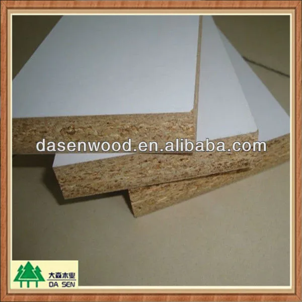6*8 size White melamine faced laminated chipboard 2mm 6mm 11mm particle board