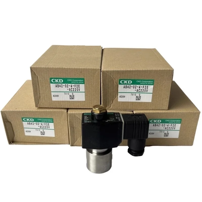 100%Brand New Original Genuine  solenoid valve -CKD-  AB41-02-3-E2E-AC220V