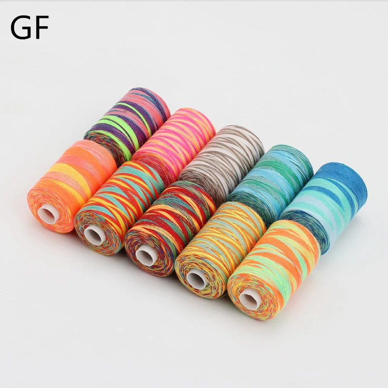 Wholesale Household 1000yards Per Spool Sewing Machine Thread  402  Colorful 100% Polyester Thread For Sewing