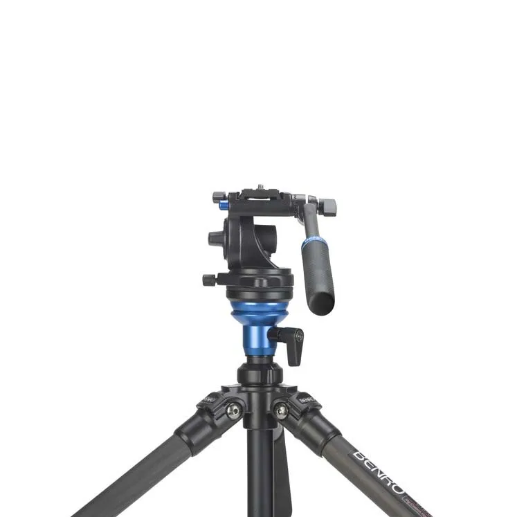 Free Shipping Magnesium Alloy Digital Camera Fluid Head Flexible Professional Tripod Video Head With Pan Bar Handle