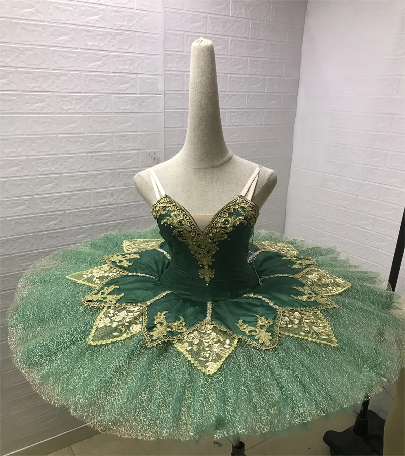 New dark green Professional adults and children perform ballet tutu skirts  . New TUTU-26
