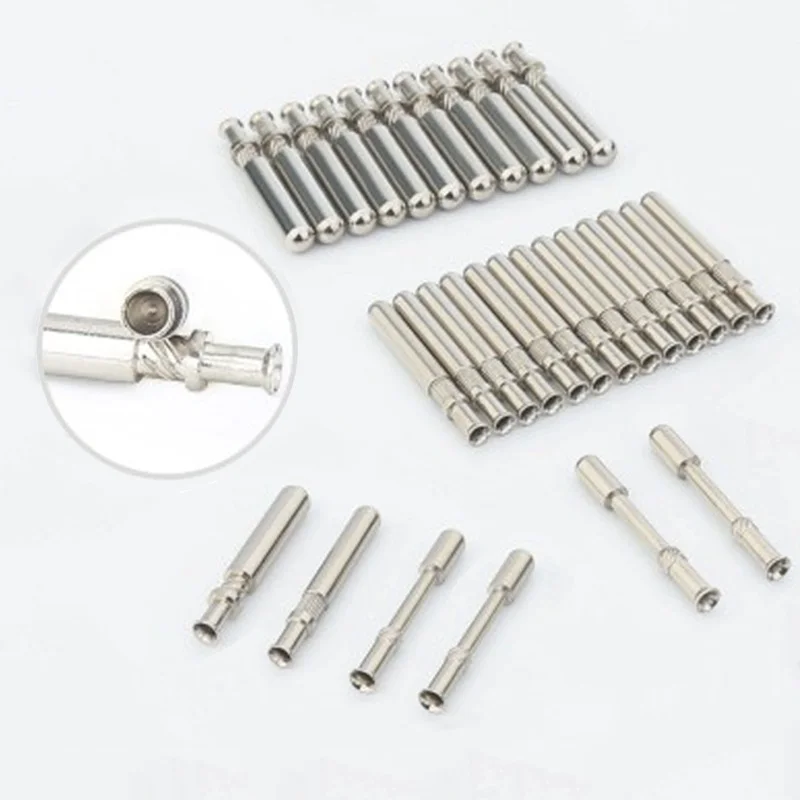 Customized CNC Lathe Turned Turning Brass solid Pin/Terminal hard Pin Standard Manual Pins with Lead-Free