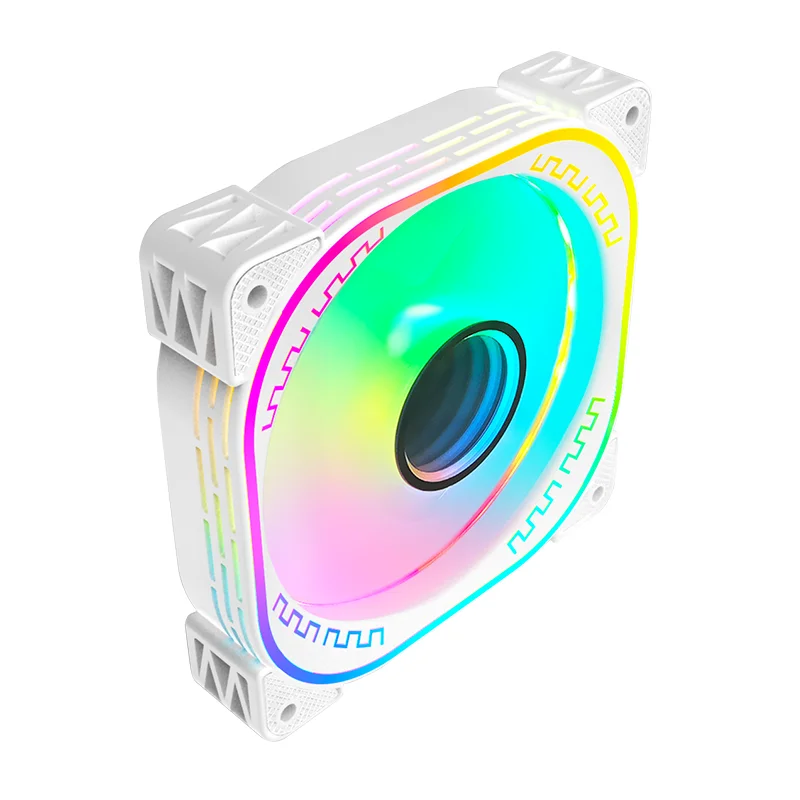 New Style Factory Direct Sales CPU Cooling Fan With High Cooling Performance 5V ARGB 3Pin 4Pin Motherboard Sync Fan for PC