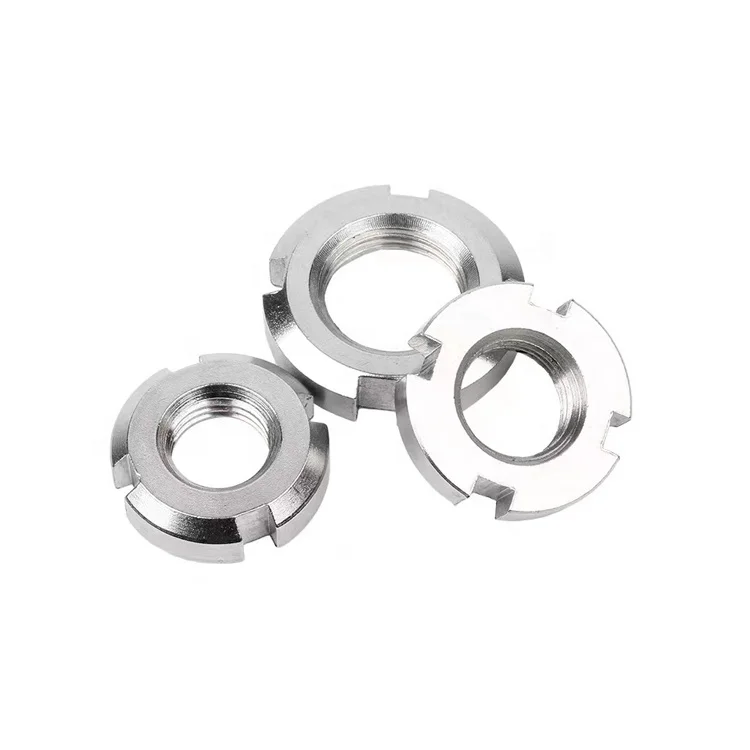 Toothed Lock Washer Bearing Lock Nuts with Tooth Lock Washer