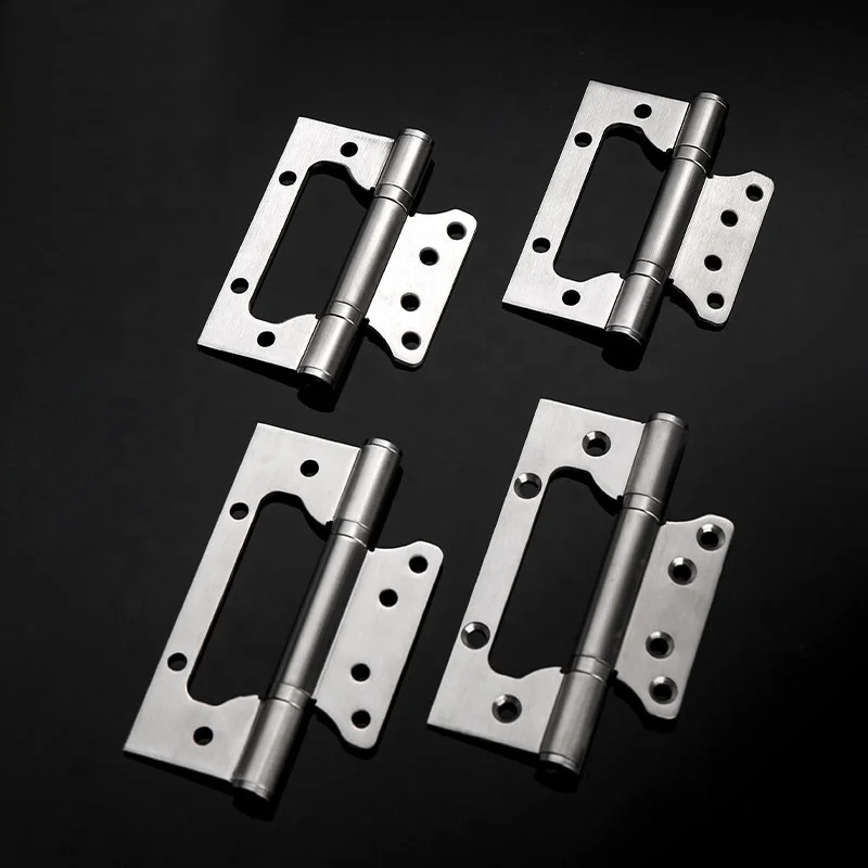 Customized glass door pivot hinges of various sizes, stainless steel adjustable door concealed door and window hinges
