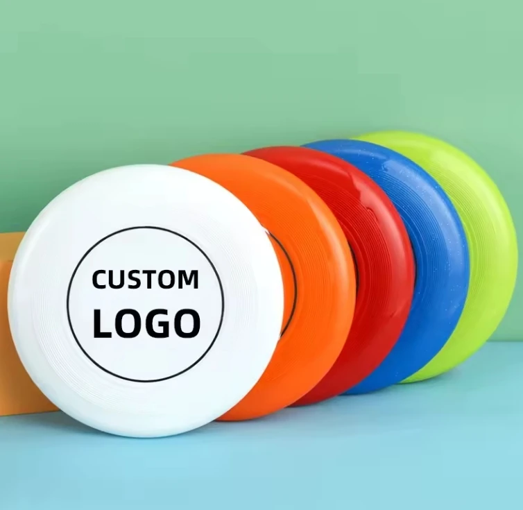 Custom Logo High Quality Soft Sport Frisbeed Outdoor Frisbeed Flying Disc Games for Pet or Kids Outdoor Toy