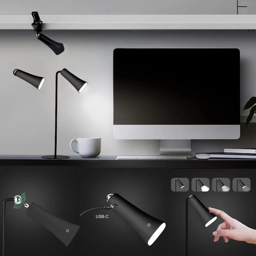 4 in 1 180 degree flexible Night Light Handheld Flashlight Multifunctional Magnetic Movable Wall Lamp