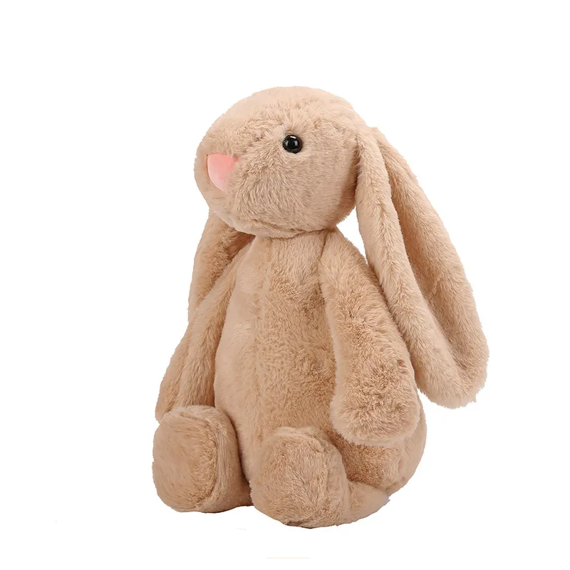 55CM Wholesale Easter Decoration Bed Bunny Plush Toys Long Ear Animal Large Rabbit Personalized Toy
