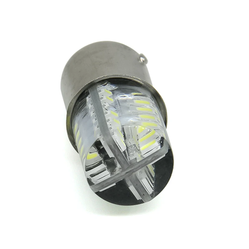 Silicone car led lights 1157 1176 7440 7443 Ba15d strobe ba15d flash LED brake lights signal turn lights indicator for cars