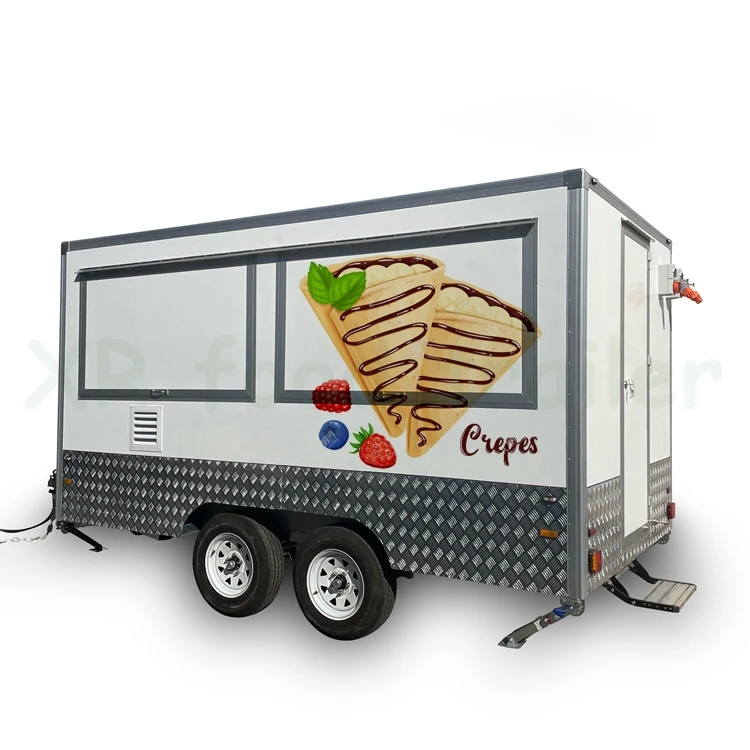 crepes food car truck trailer stall shop cart mobile wheels for sale fish and chips australian products retro