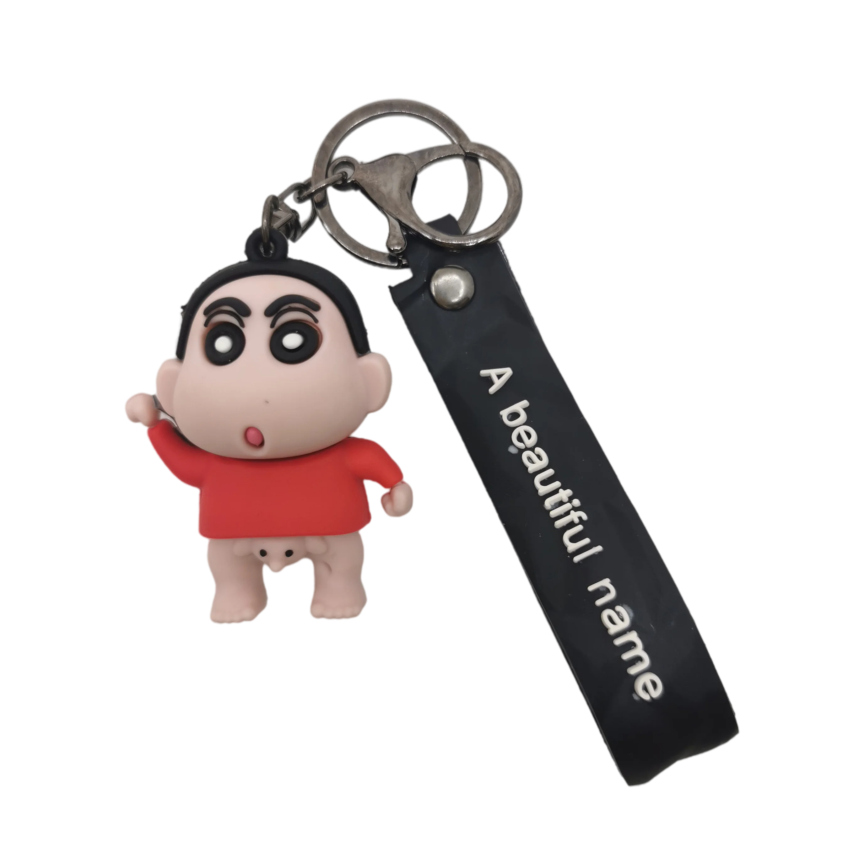 High Quality Custom keyring LOGO 3D Pvc Keychain Rubber Key Chain Promotional Gift