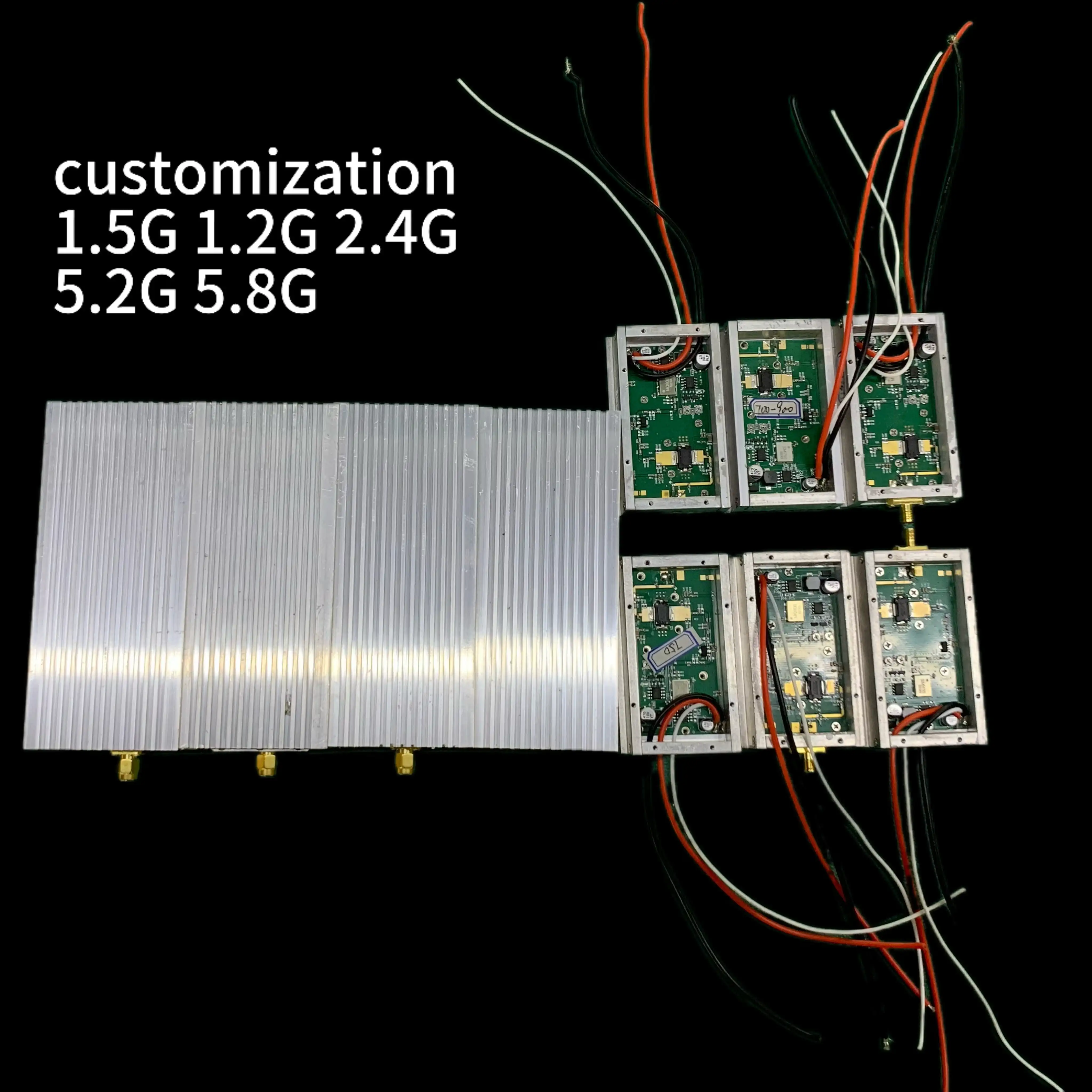 30W 10W 433MHz anti drone jamming module Efficient rf wireless module for anti-UAV system