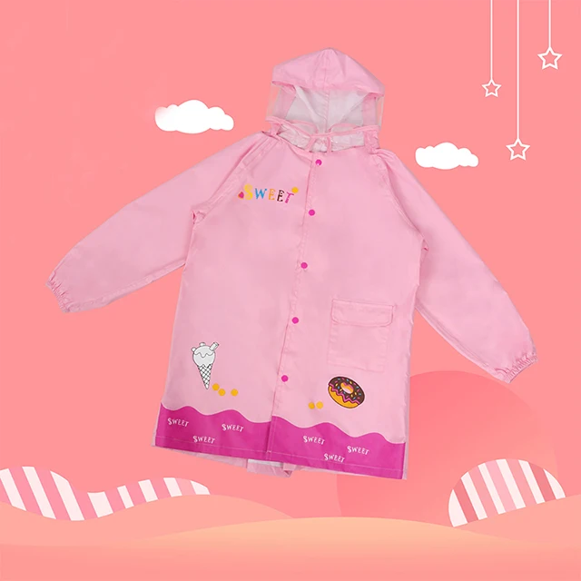 Ok Umbrella High quality fashion cheap waterproof raincoat for kids children