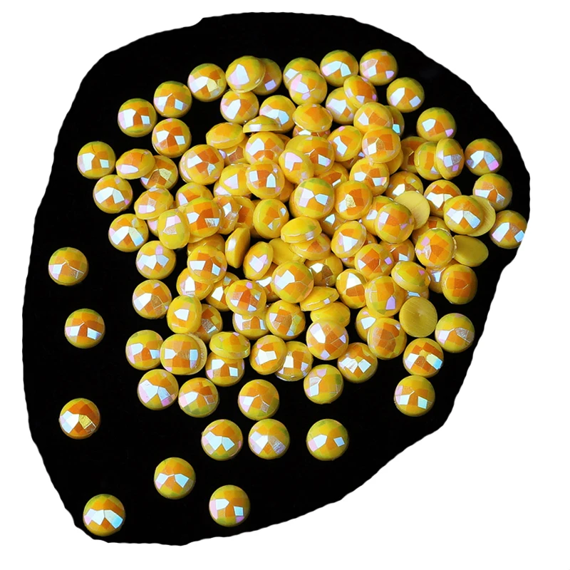 AB Diamond Drill Round Shape Colored Diamonds DMC 447 Colors Diamond Painting Tools Accessories