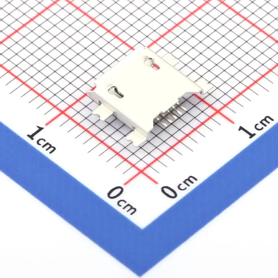 Female USB Connector Types Chart 5 Pin Micro USB B Type Connector Ip67 female  MICRO Mobile Phone Charging Jack