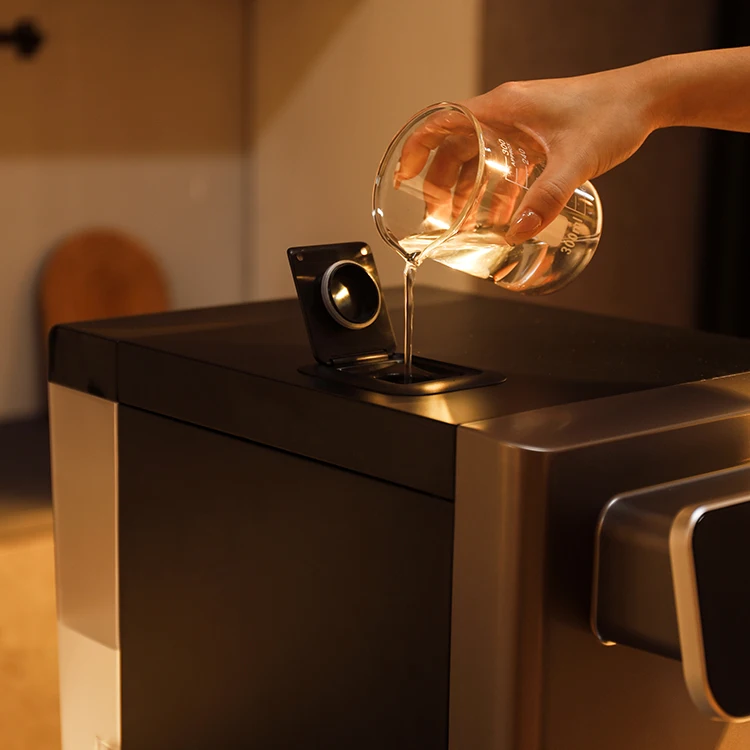 Customizable innovative reverse osmosis ice water compressor cooling instant hot and cold hydrogen water purifier machine