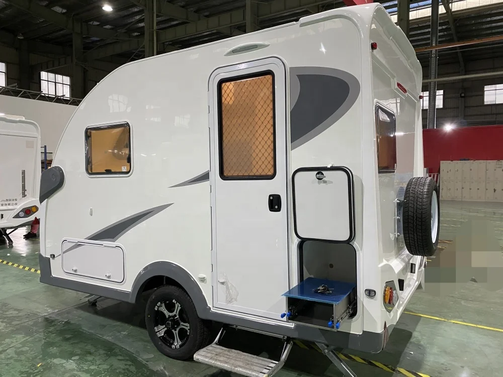 Custom Size Comfortable Mobile On Road Van Mini House Trailer Travel Camper Caravan
