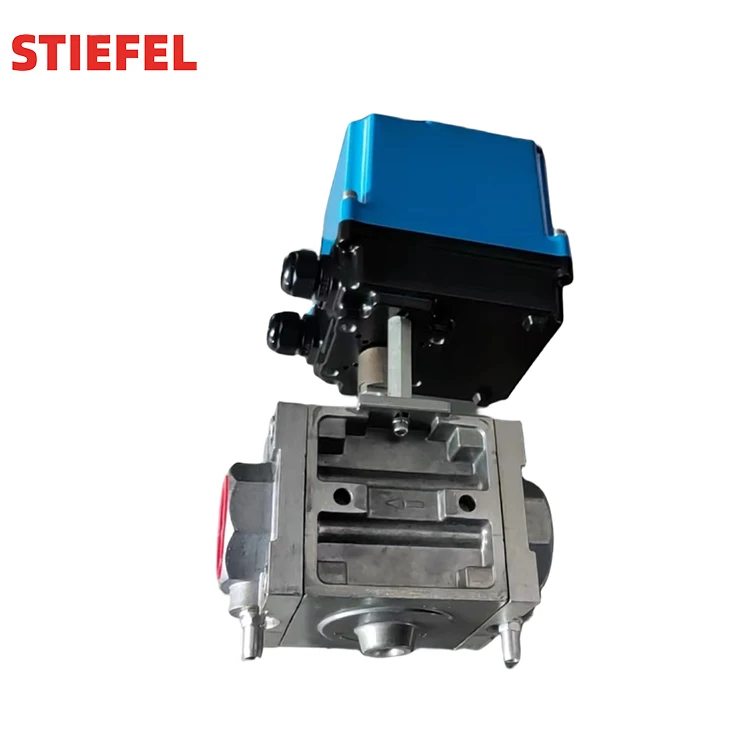High Quality AC220V Electric Actuators On-Off Motorized Ball Valve Analogue Voltage Current Control Butterfly Structure OEM