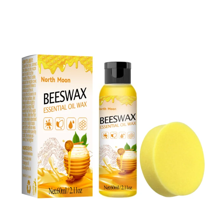 Natural beeswax furniture brightening and scratching care waxing solid wood floor mahogany furniture maintenance wax