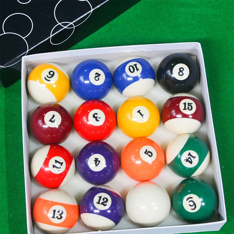 
Factory Professional Games Play snooker Ball Price Russian Billiards 16Pcs Ball For Billiard Table 