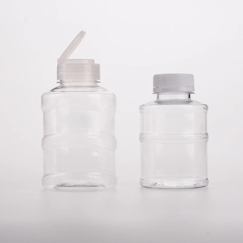 250ml 350ml 500ml 750ml 1000ml PET Beverage Container Wholesale Nutritional Plastic Bottles Fuice And Water