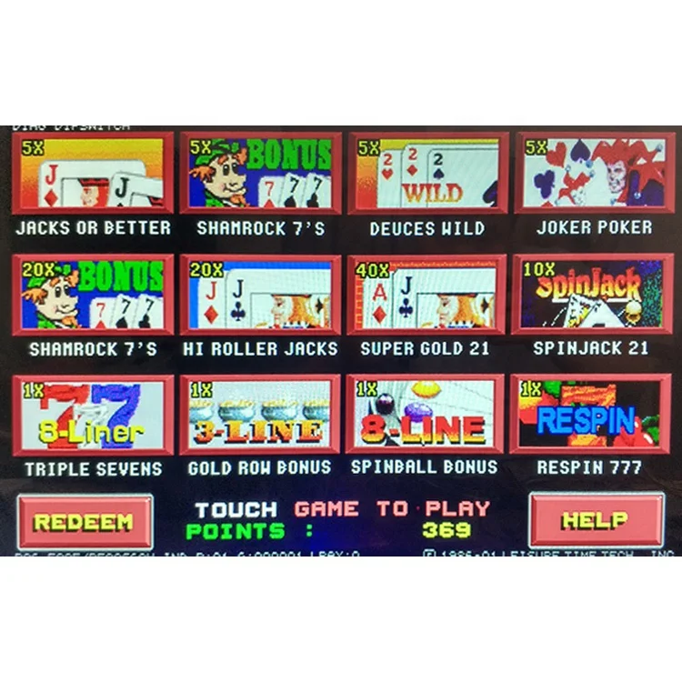 FullRed Pot O Gold 580 T340 POG Настольная игровая доска мульт-игровая машина для продажи