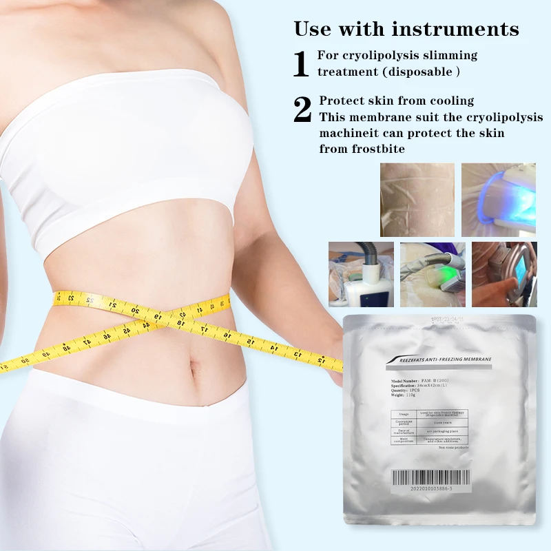 Anti Freeze Membranes For Cryolipolysis Film Cryo Treating Anti Freeze Membranes Fat Antifreeze Pads Criolipolisis Membranes