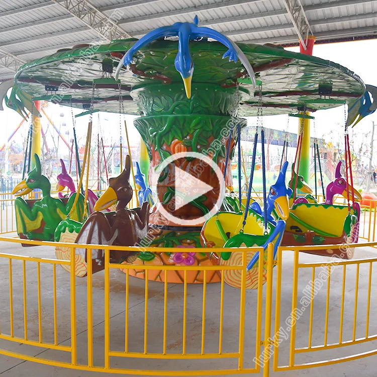 Amusement park games manege forain swinger flying chairs