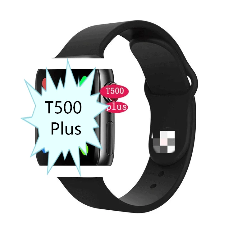 T500 Plus Full Touch Screen Smart Watch Relojes Inteligentes Bt Call Serie 5 6 T55 X7 T91 T500Plus For Mobile Phone