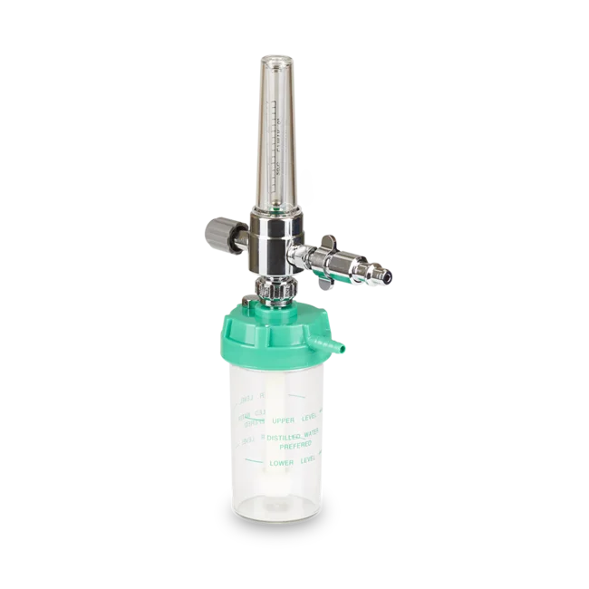 Hospital Gas Supply Unit  Medical Oxygen Regulator Flowmeter CE Wall Mounted Oxygen  Flowmeter with Humidifier