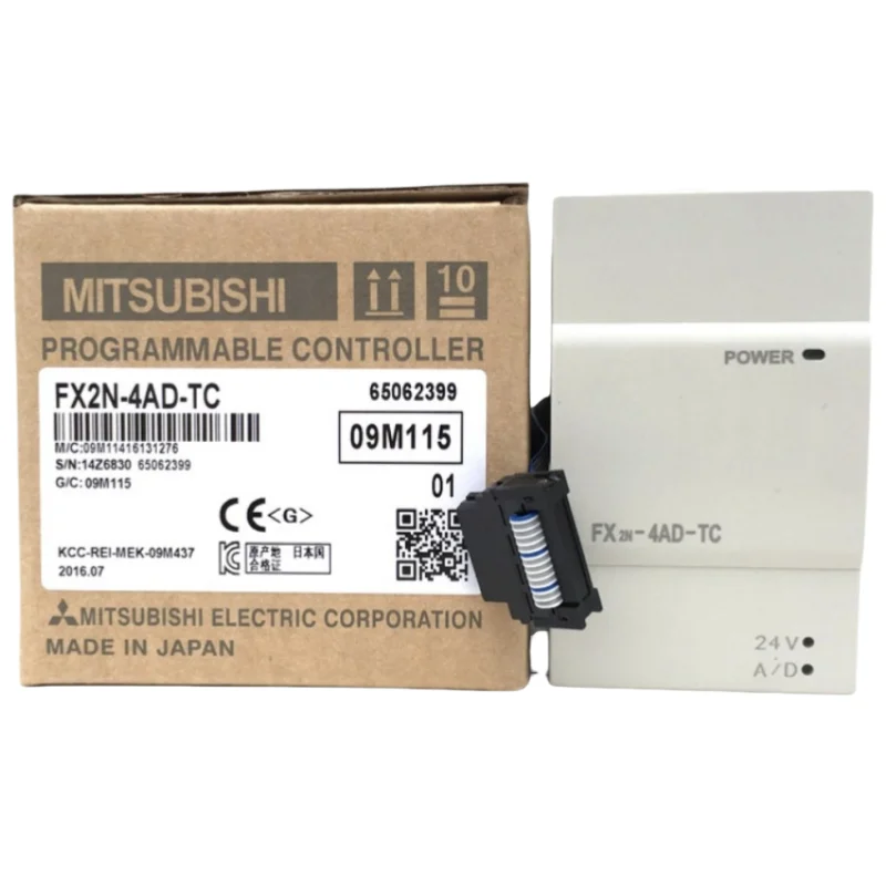 Оригинальный FX2N-4AD FX2N-4DA FX2N-4AD-TC FX2N-4AD-PT PLC модуль контроллера для Mitsubishi