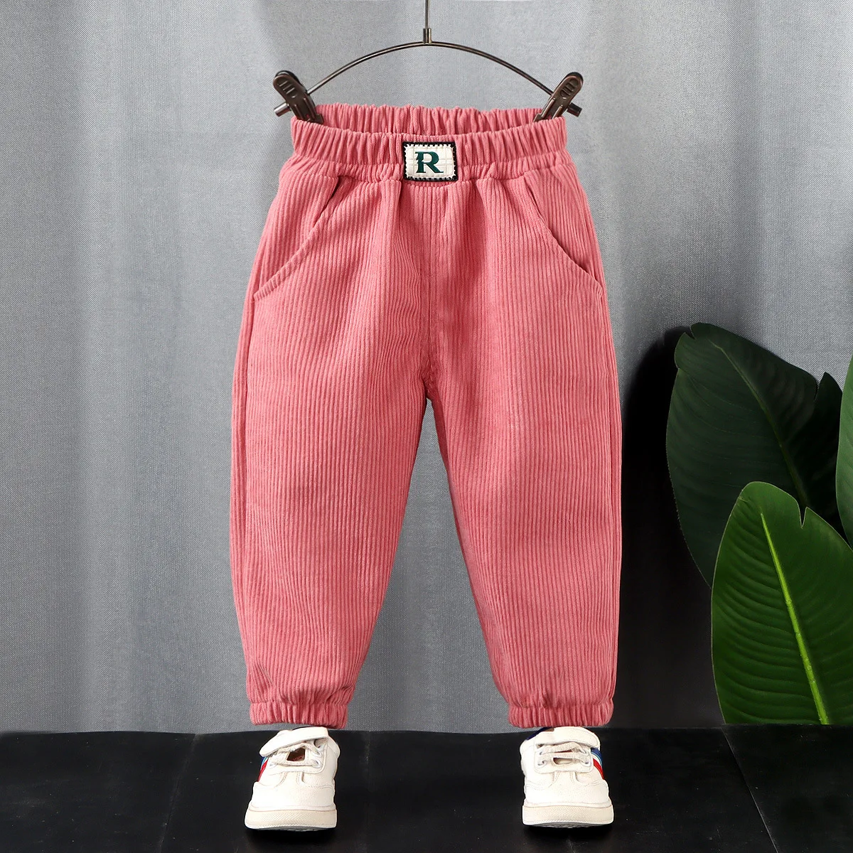 New Fashion Spring Autumn Children Corduroy Trousers Casual Kids Boys Sweat Pants