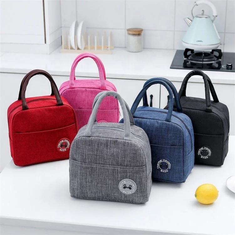 Wholesale mini tote lunch bag small school lunch box bag for kids lunch bag school