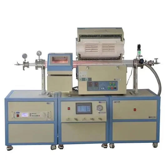 High Temperature CVD 1200C 1400C 1600C 1700C 1800C Vertical Sliding Rotary PECVD Tube Furnace Machine